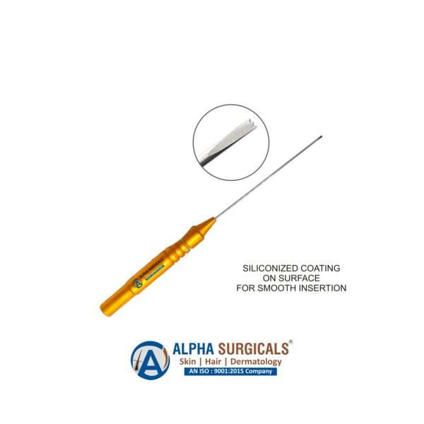 "Taylore Liberatore Cannula for Safe and Accurate Aesthetic Injections"