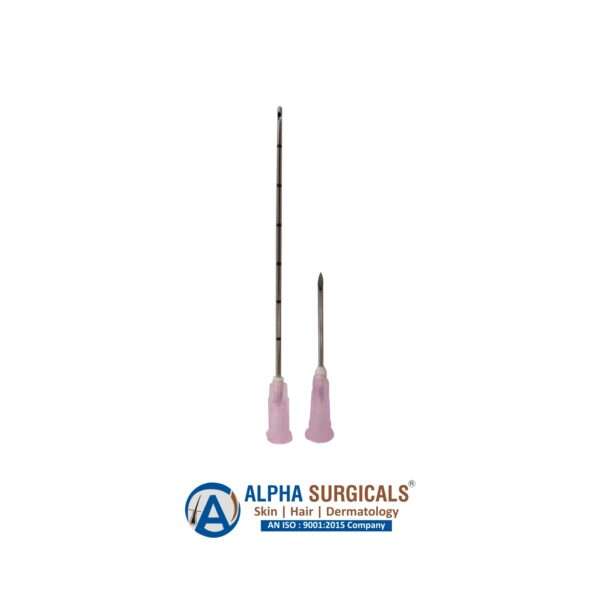 "Micro Cannula Fillers with Blunt Tip for Safe and Accurate Injections in All Sizes"