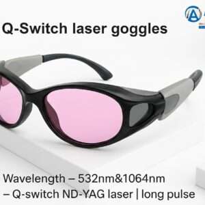 Alpha Surgicals Q-Switch Laser Safety Goggles – 532nm & 1064nm Protection