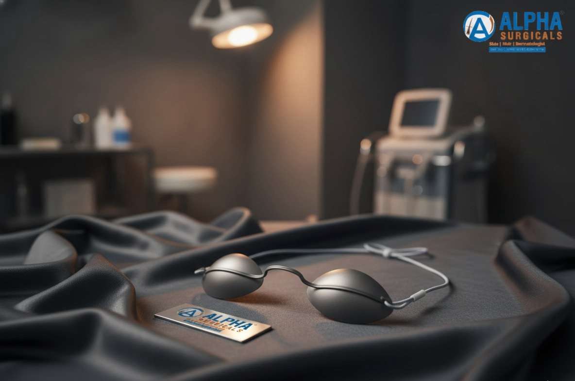 Metallic eye protective goggles made of stainless steel - Image 2