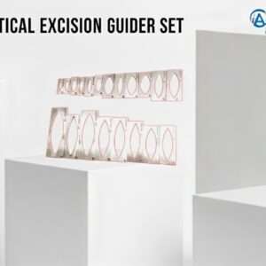 Elliptical Excision Guider – Premium Dermatology Surgical Instrument by Alpha Surgicals