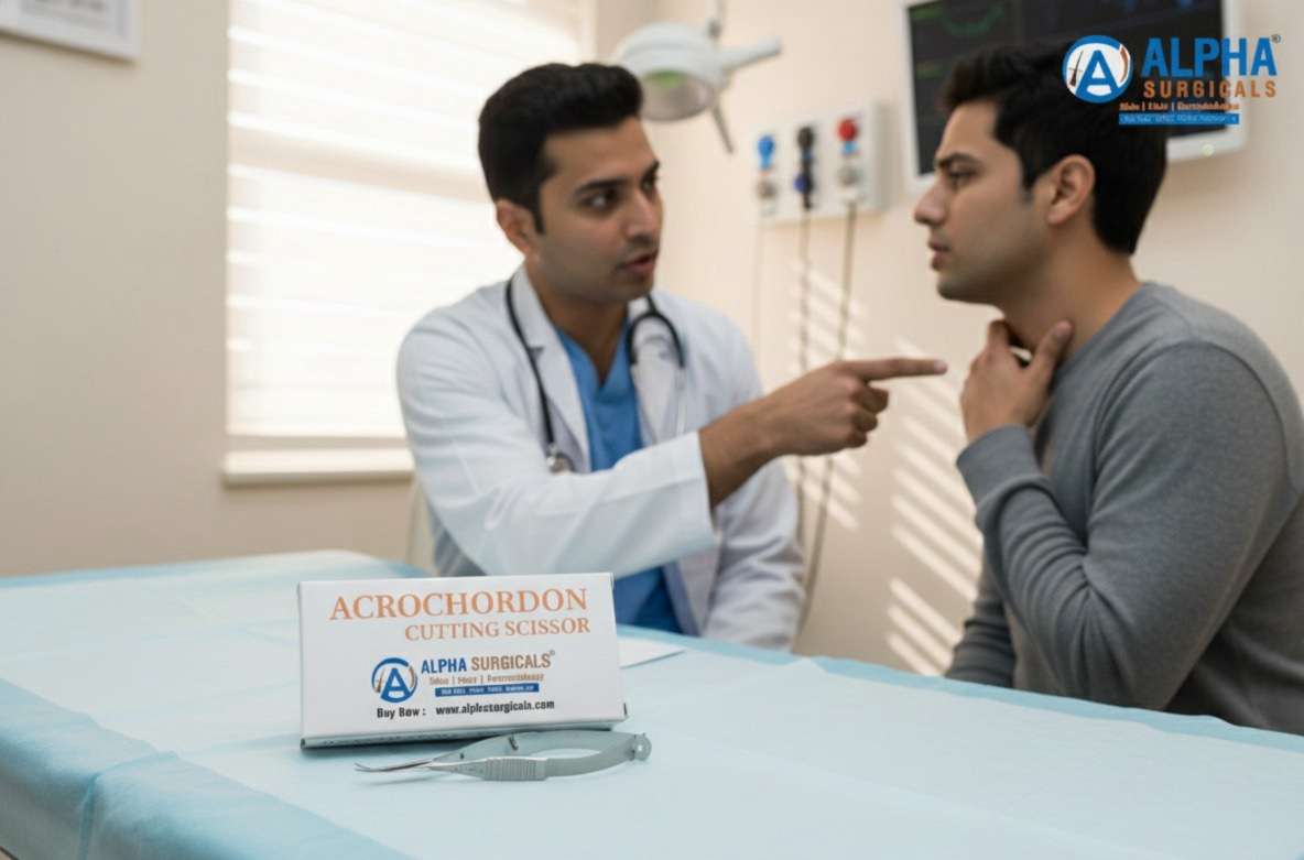 Acrochordon cutting scissors - Image 2