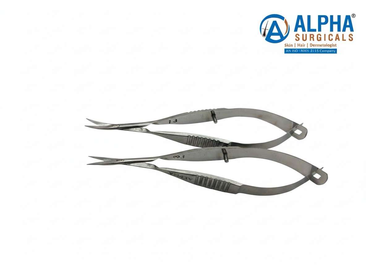 Acrochordon cutting scissors