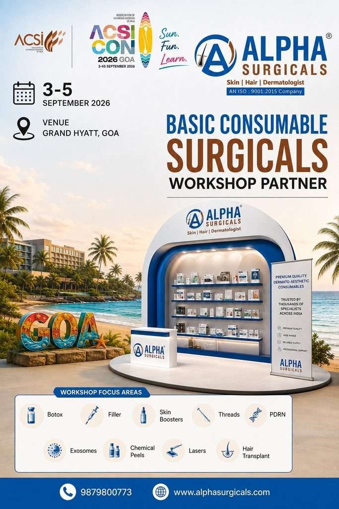 ACSI CON 2026 Goa Alpha Surgical Basic Consumable Surgical Workshop Partner